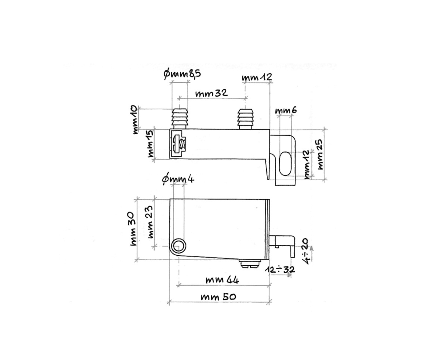 1268 <BR/>Nylon cabinet hanger - Image 2